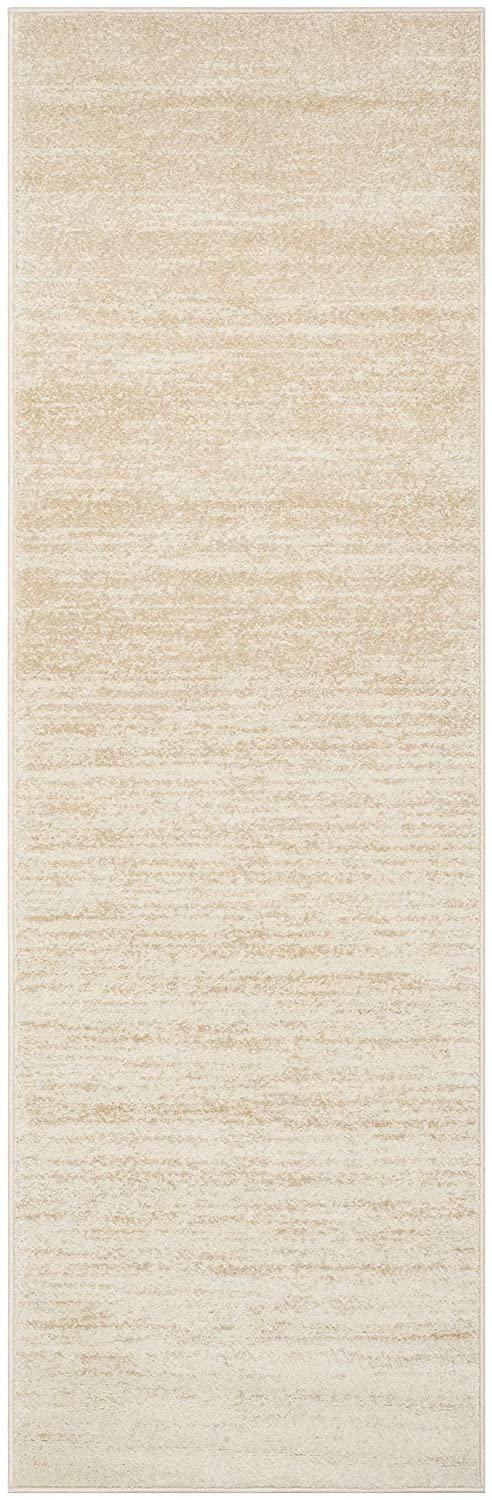 Ombre Champagne Cream Soft Area Rug