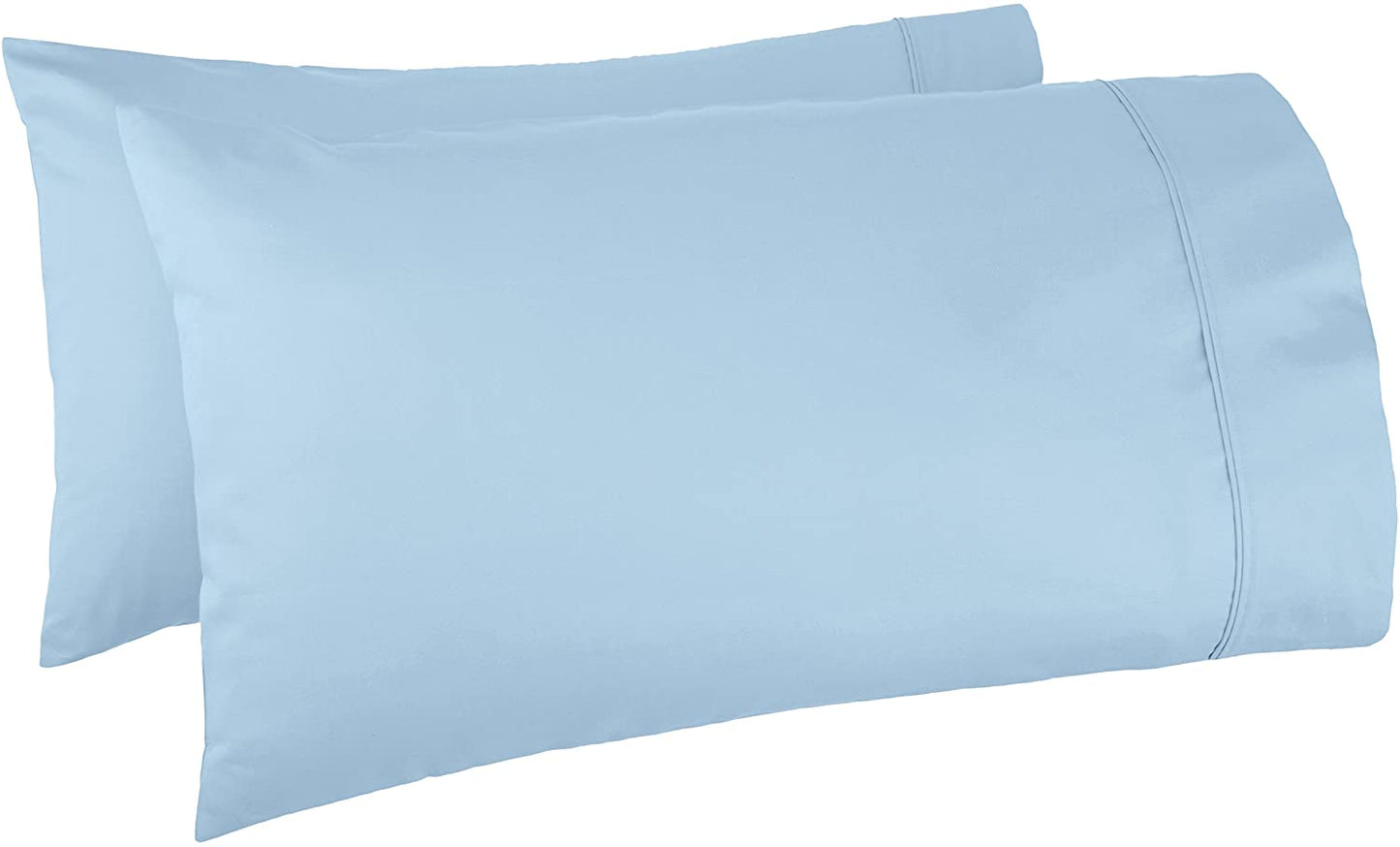 400 Thread Count Cotton Pillow Cases, Standard, Set of 2