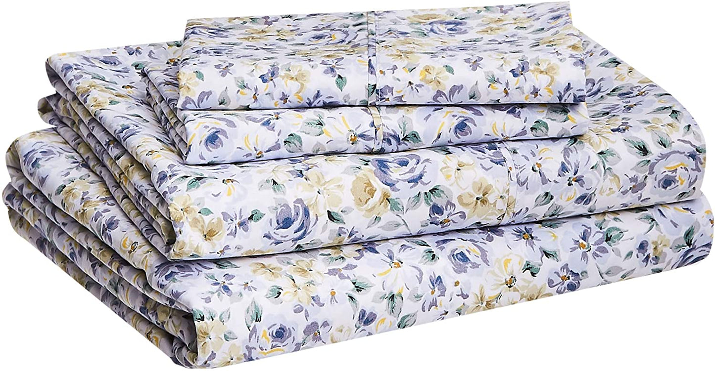 Lightweight Super Soft Easy Care Microfiber Sheet Set with 14" Deep Pockets