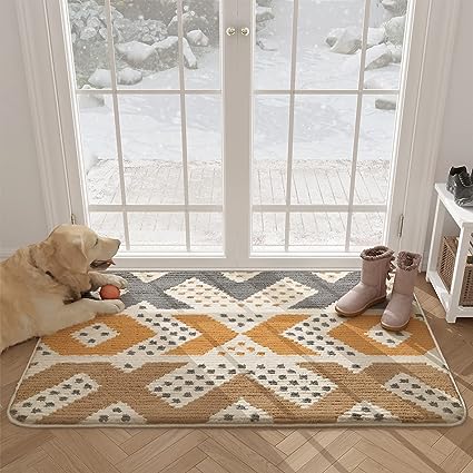 20"x32" Front Door Mat for Entryway Indoor, Non Slip Washable Entry Rugs for Inside House,