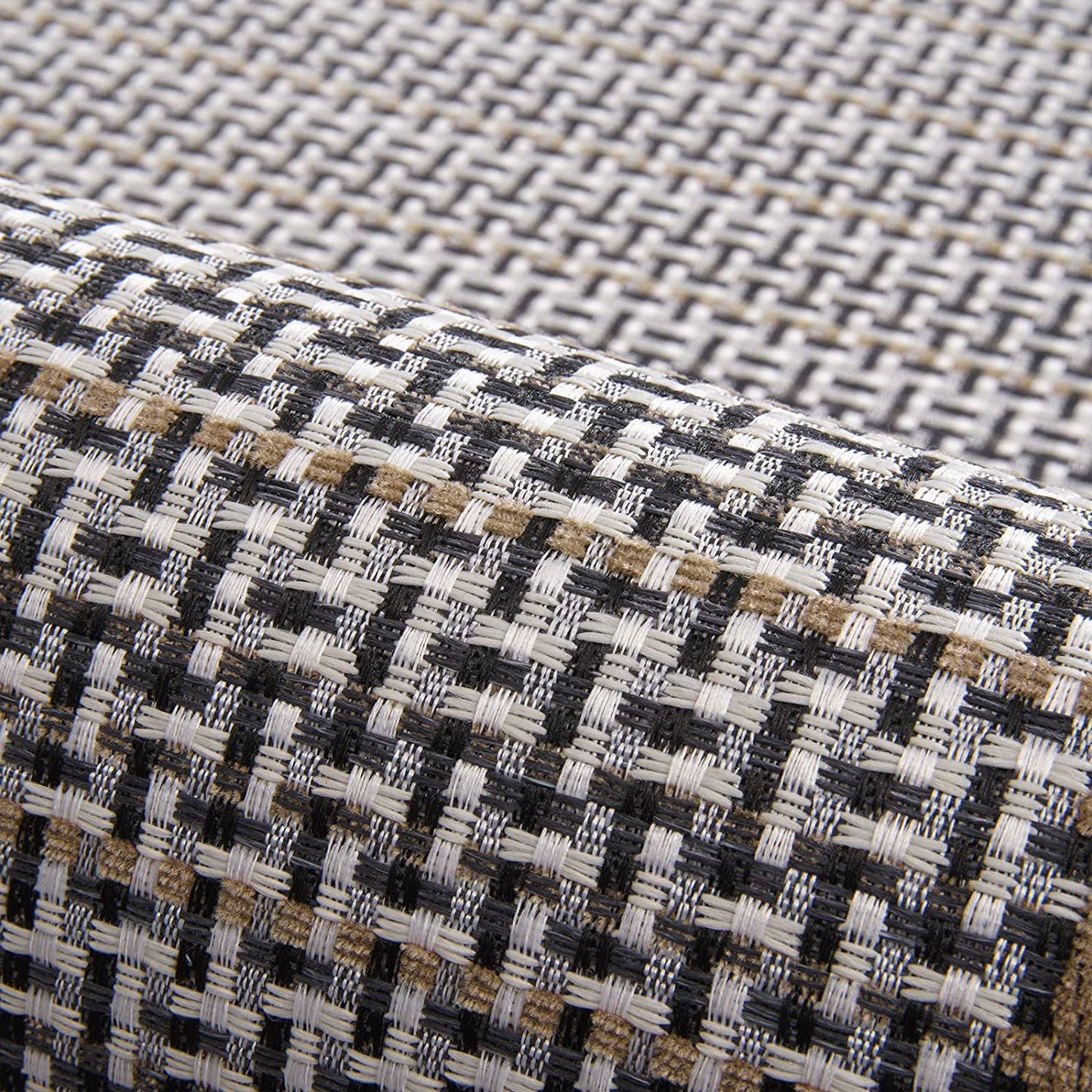 Non Skid Washable,2 Pieces Set Kitchen Rugs - (Light Brown, 20"x32"+20"x48")