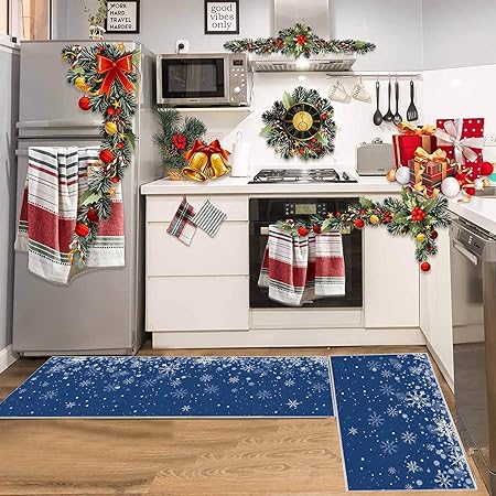Green Monster Non Slip Christmas Kitchen Decoration, Set of 2