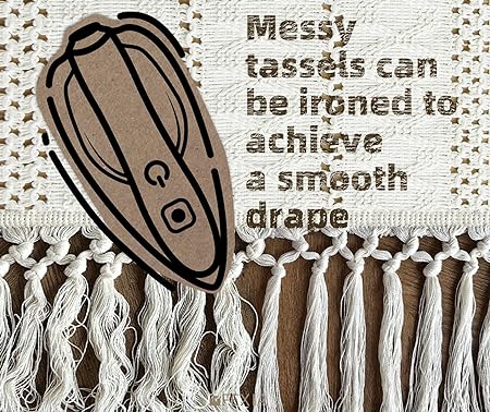Set of 4, Macrame Table Decor