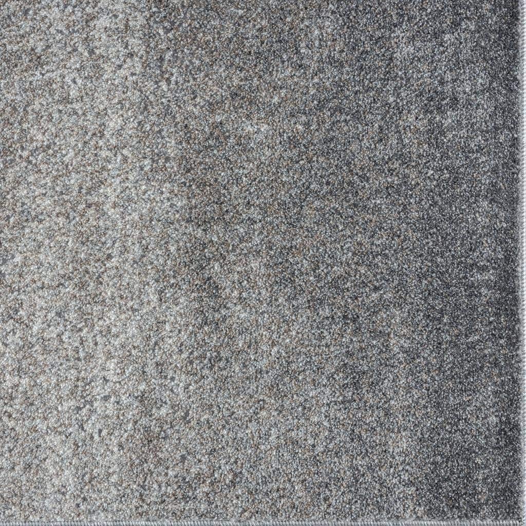 Lagos Collection Grey Modern Soft Area Rug