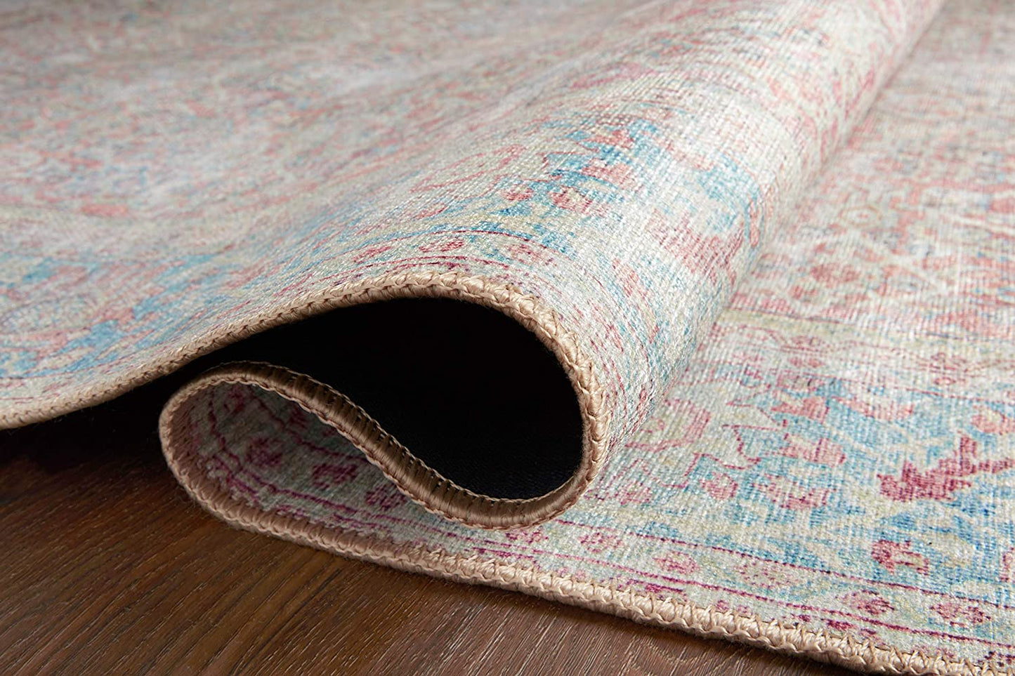 Wynter WYN-04 Red Traditional Soft Area Rug