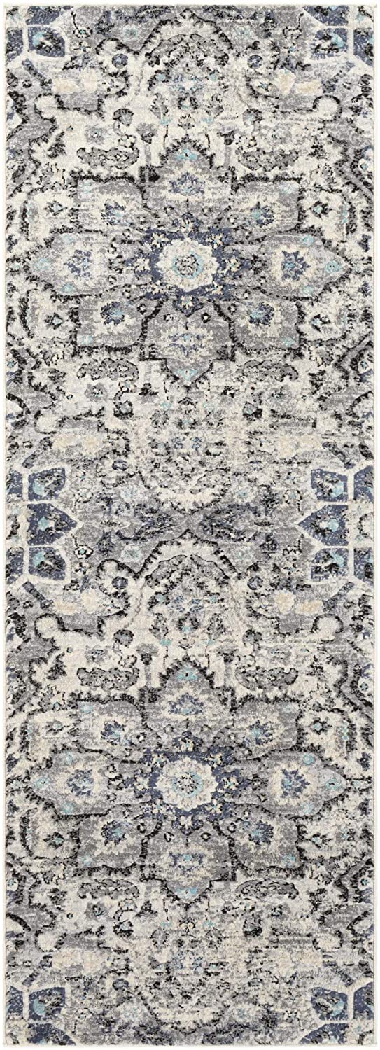 Tamlin Traditional Medallion Area Rug Taupe