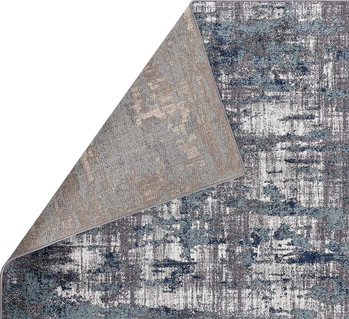 Hampstead Abstract Blue Soft Area Rug