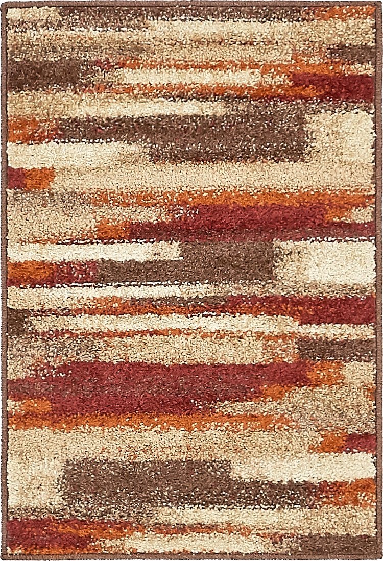 Warm Toned Beige Brown Multi-color Area Rugs