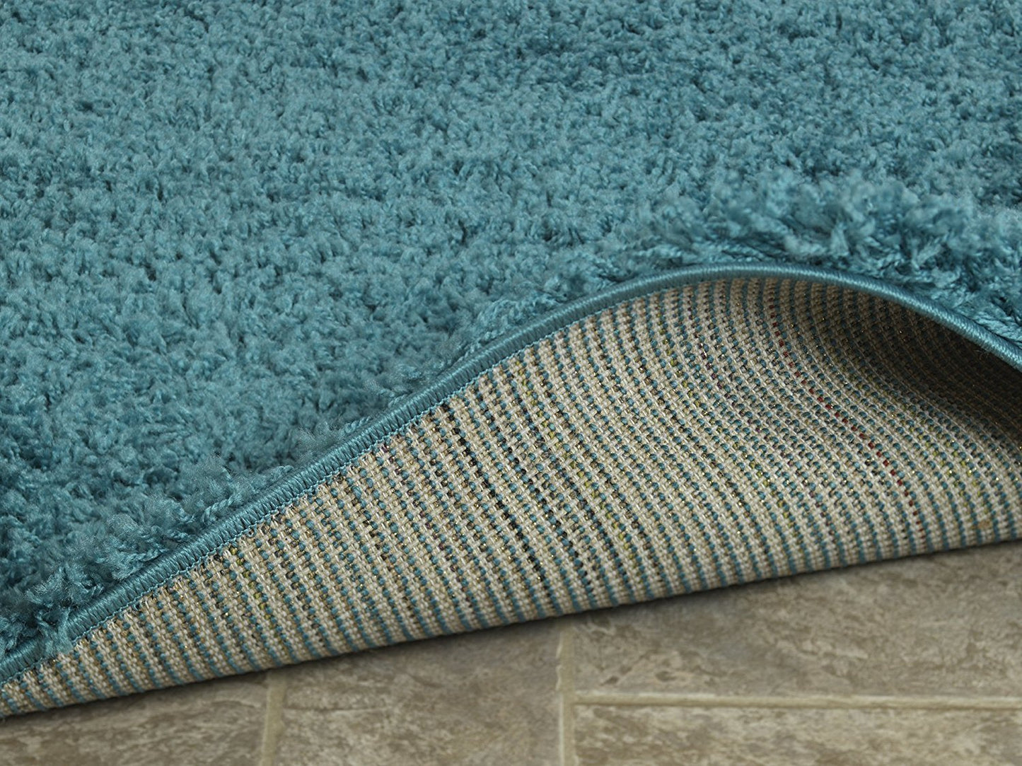 Plain Shag Area Rugs - Multiple Colors and Sizes