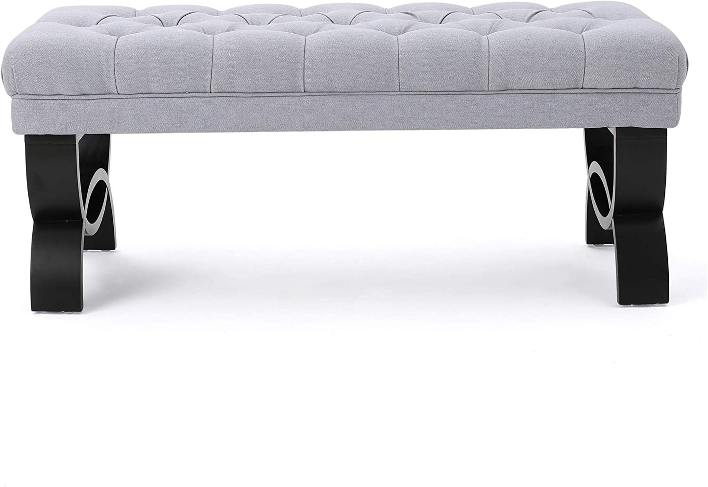 Home Scarlett Fabric Ottoman Bench