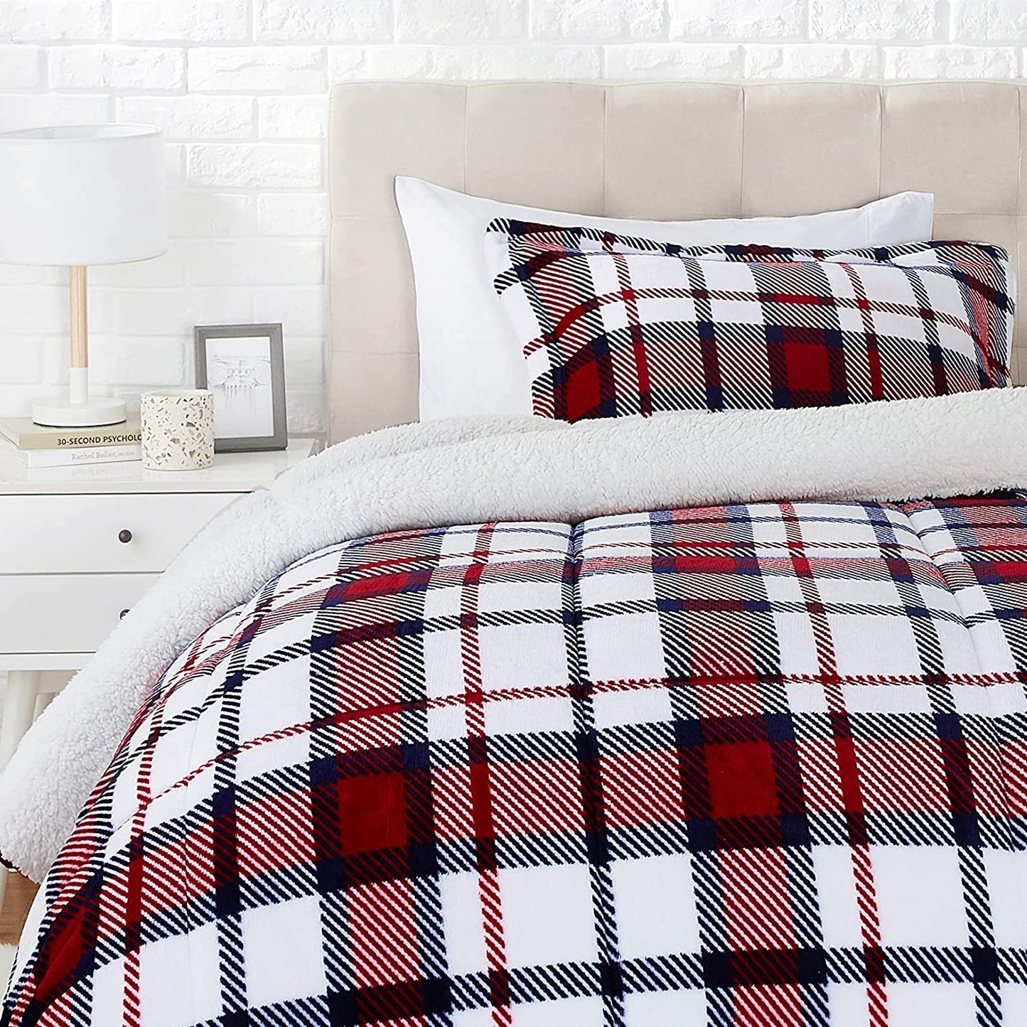 Ultra-Soft Micromink Sherpa Comforter Bed Set