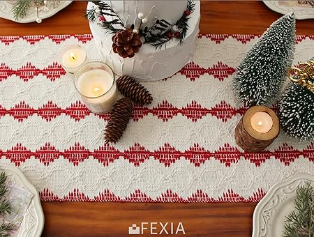 Set of 4, Macrame Table Decor