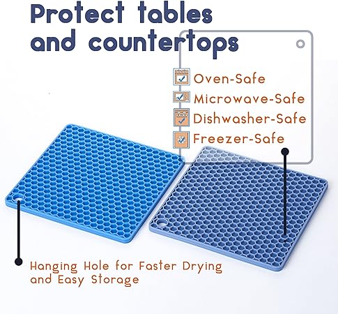 Trivets for Hot Pots and Pans, 2 Pack,