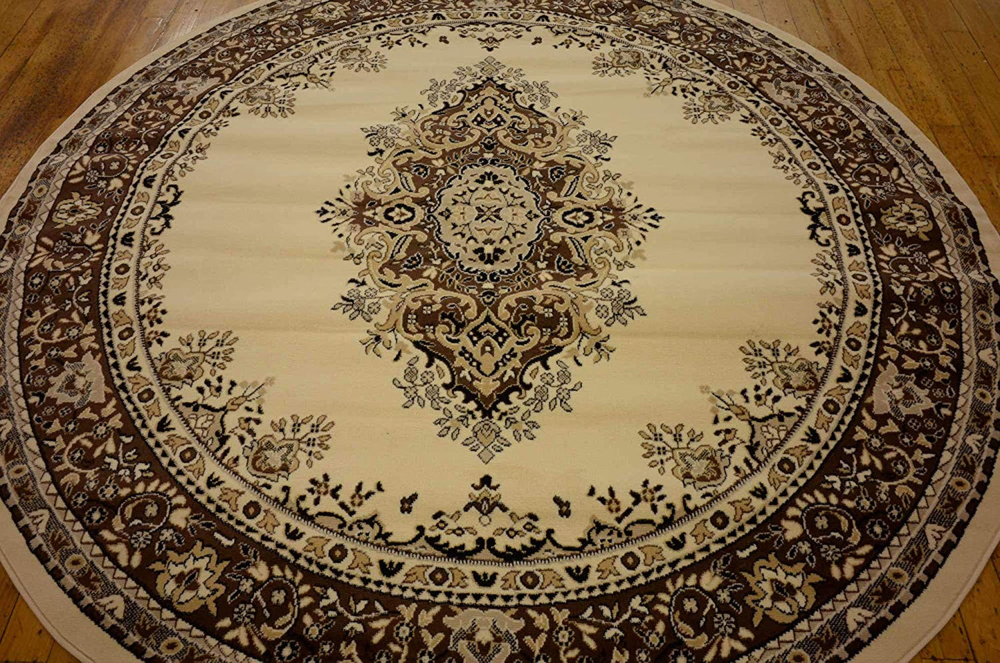 Traditional Ivory Soft Area Rug