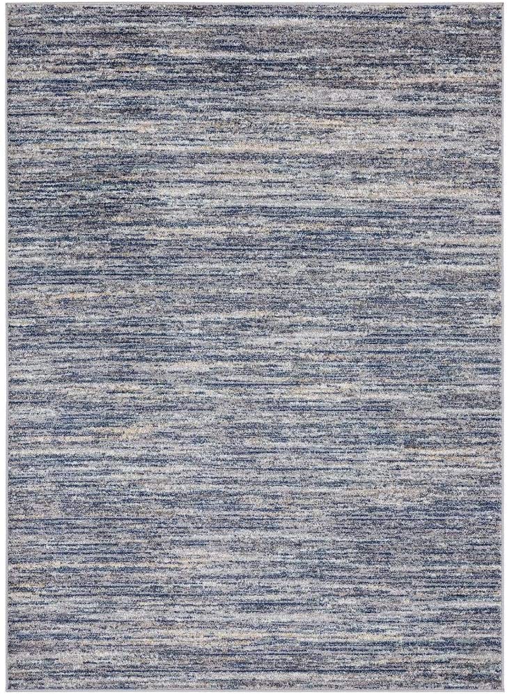 Hampstead's Collection Contemporary Soft Area Rug Blue