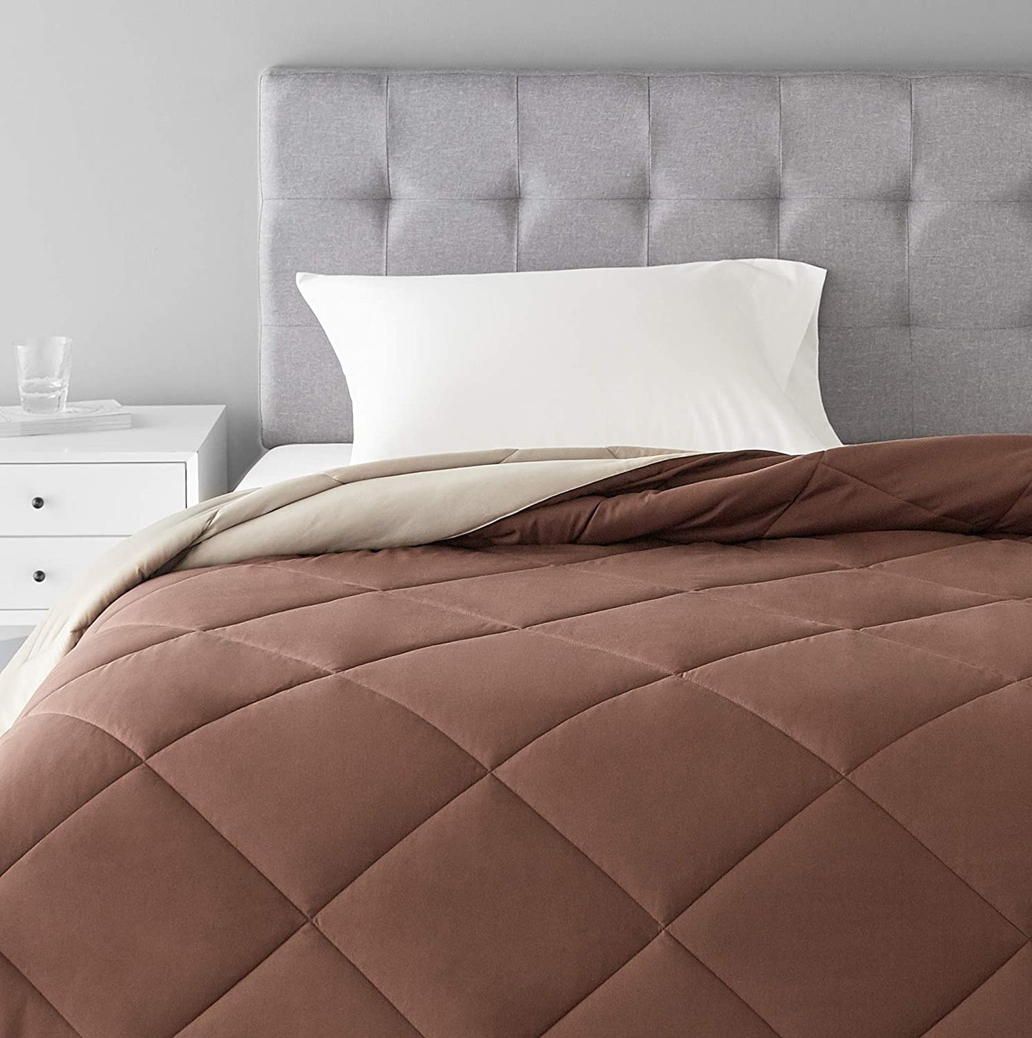Reversible Microfiber Comforter Blanket