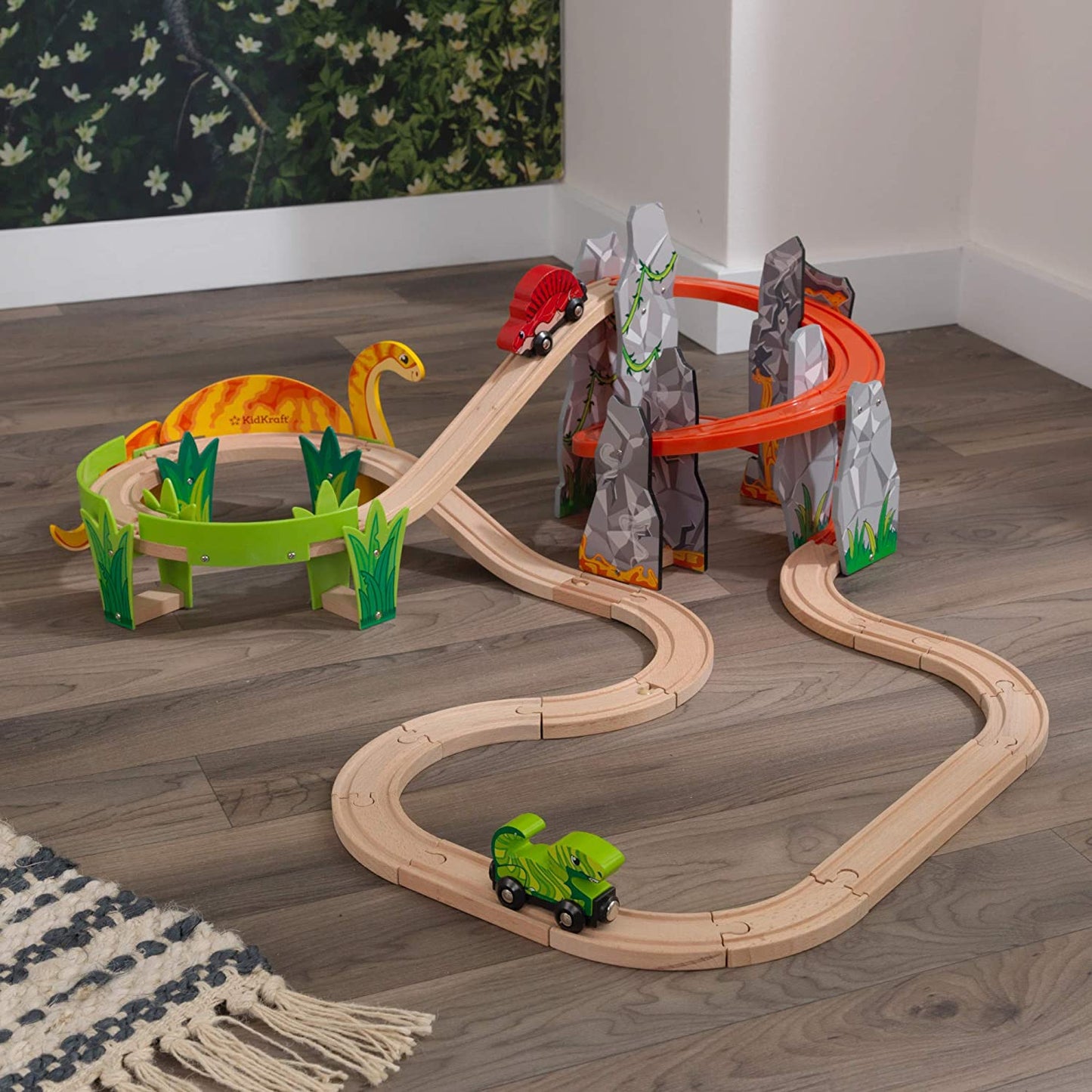 Adventure Tracks Dinosaur World Volcano Escape
