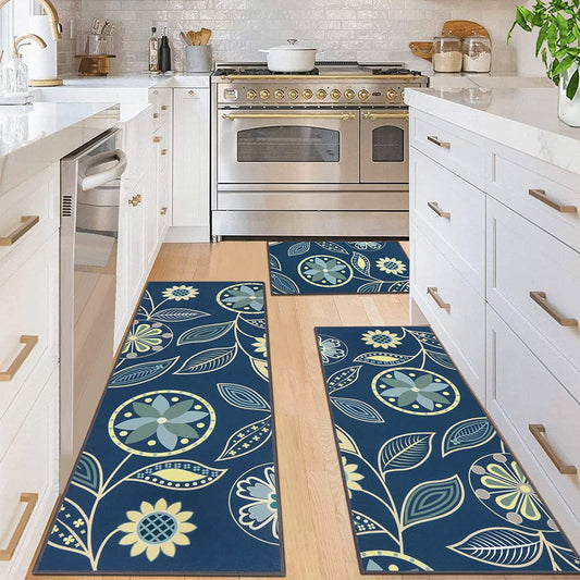 Boho Sets 3 Piece Washable Kitchen Rug