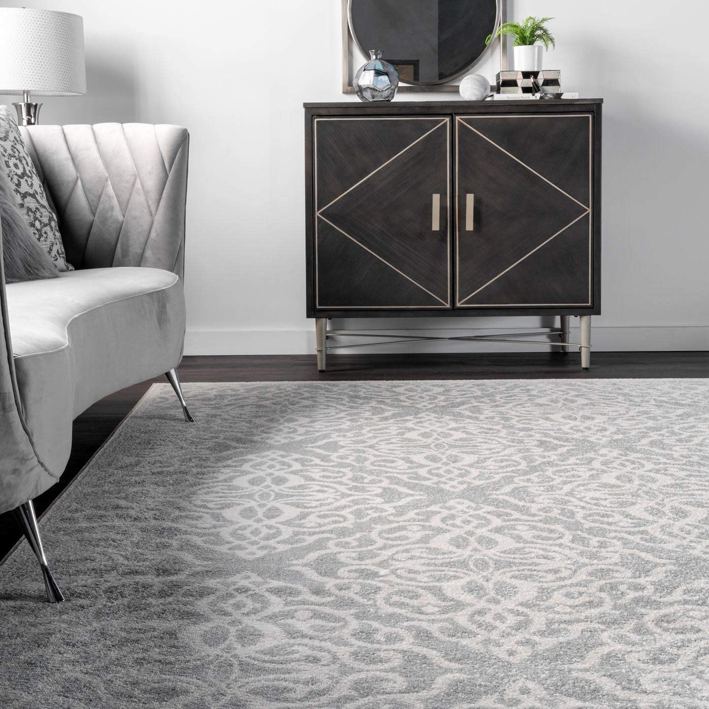 nuLOOM Contessa Ombre Accent Rug, 2' x 3', Grey