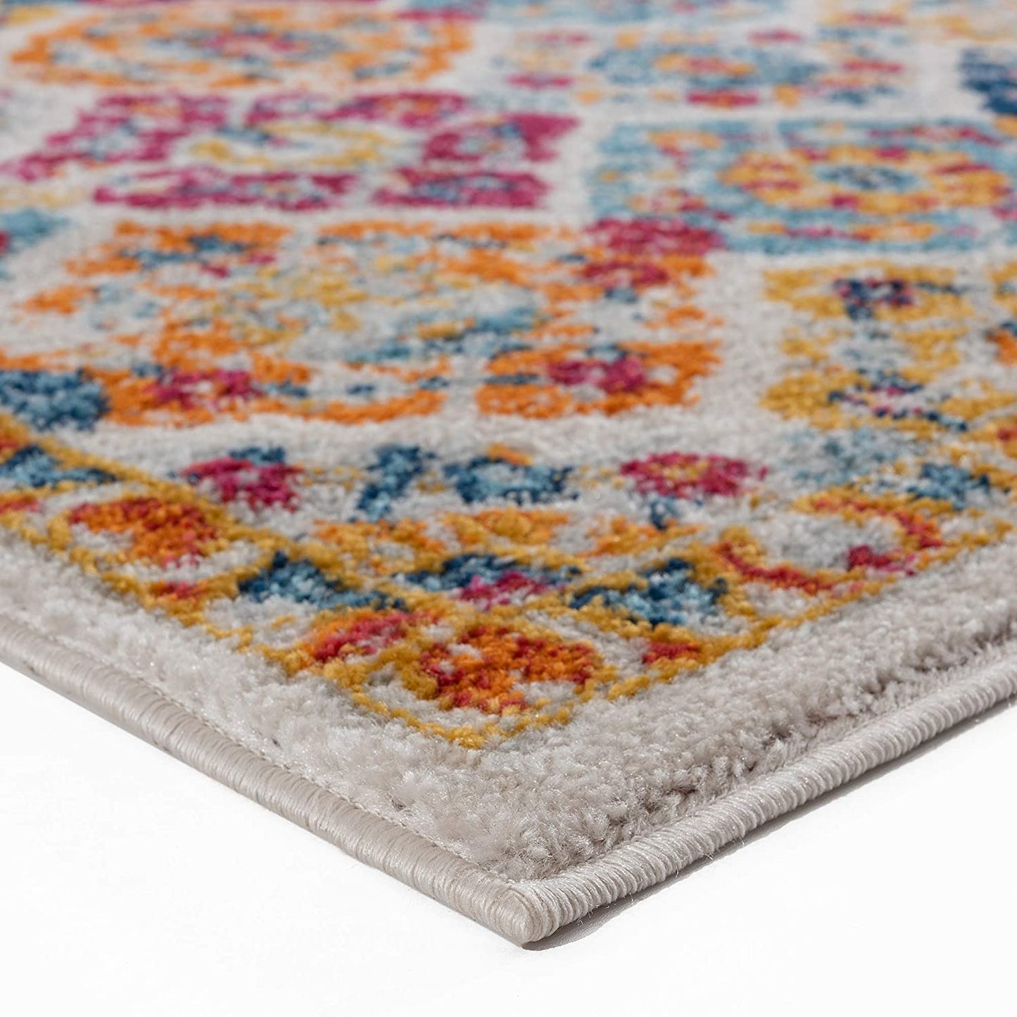 Rixos Collection Area Rug Cream/Orange