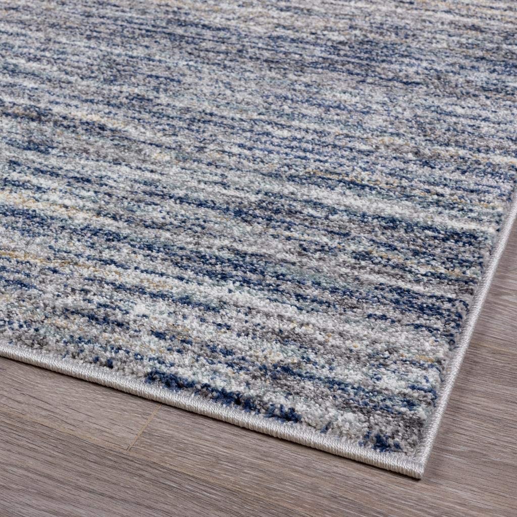 Hampsteads Collection Contemporary Soft Area Rug Blue