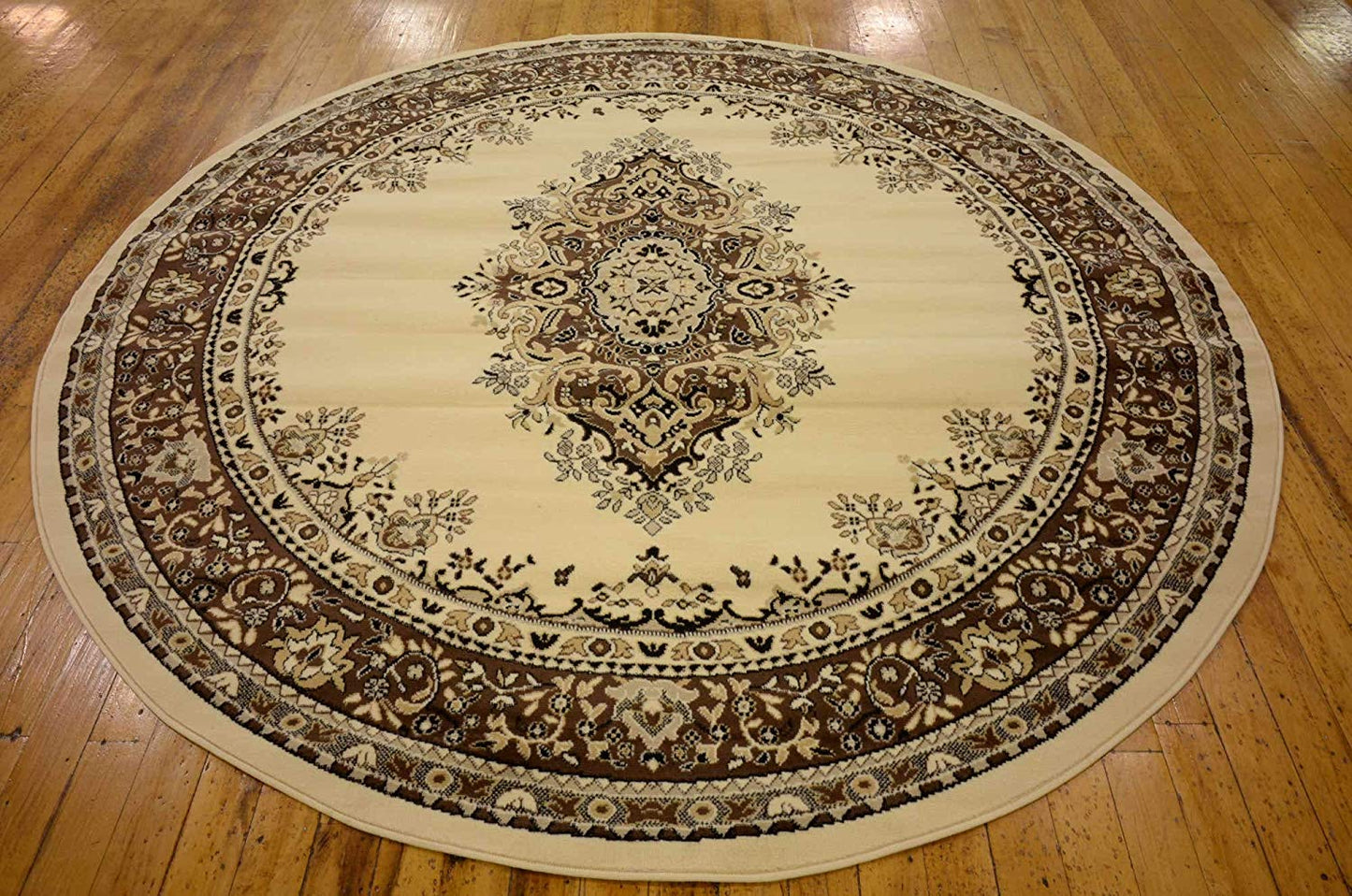 Traditional Ivory Soft Area Rug