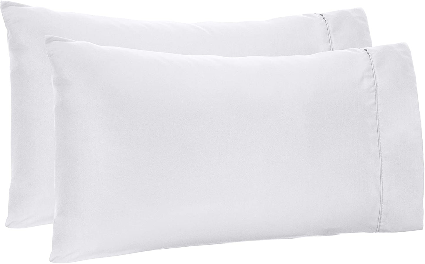 Lightweight Super Soft Easy Care Microfiber Pillowcases - 2-Pack