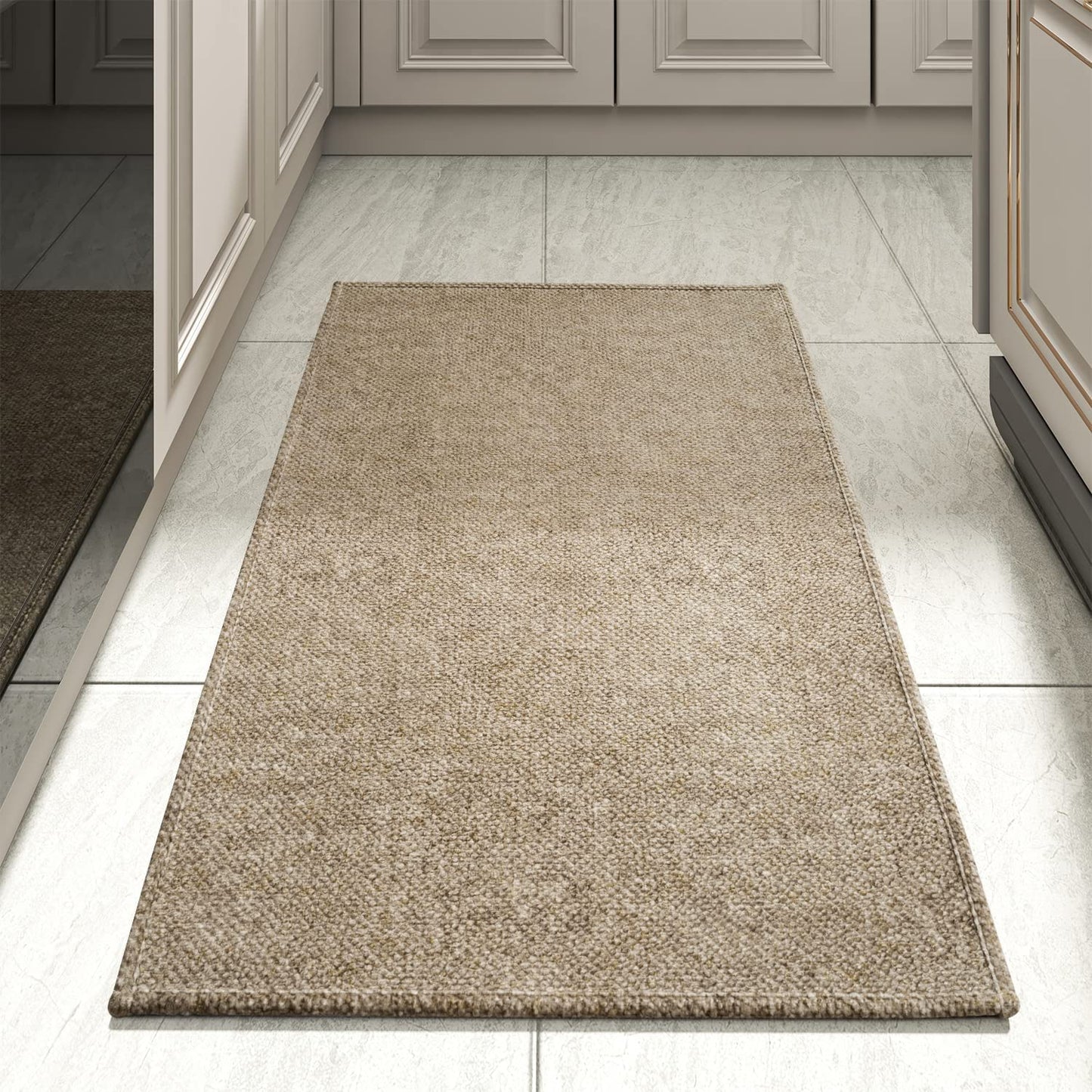 Rubber Backing Non Skid Quick Dry Washable Kitchen Rugs