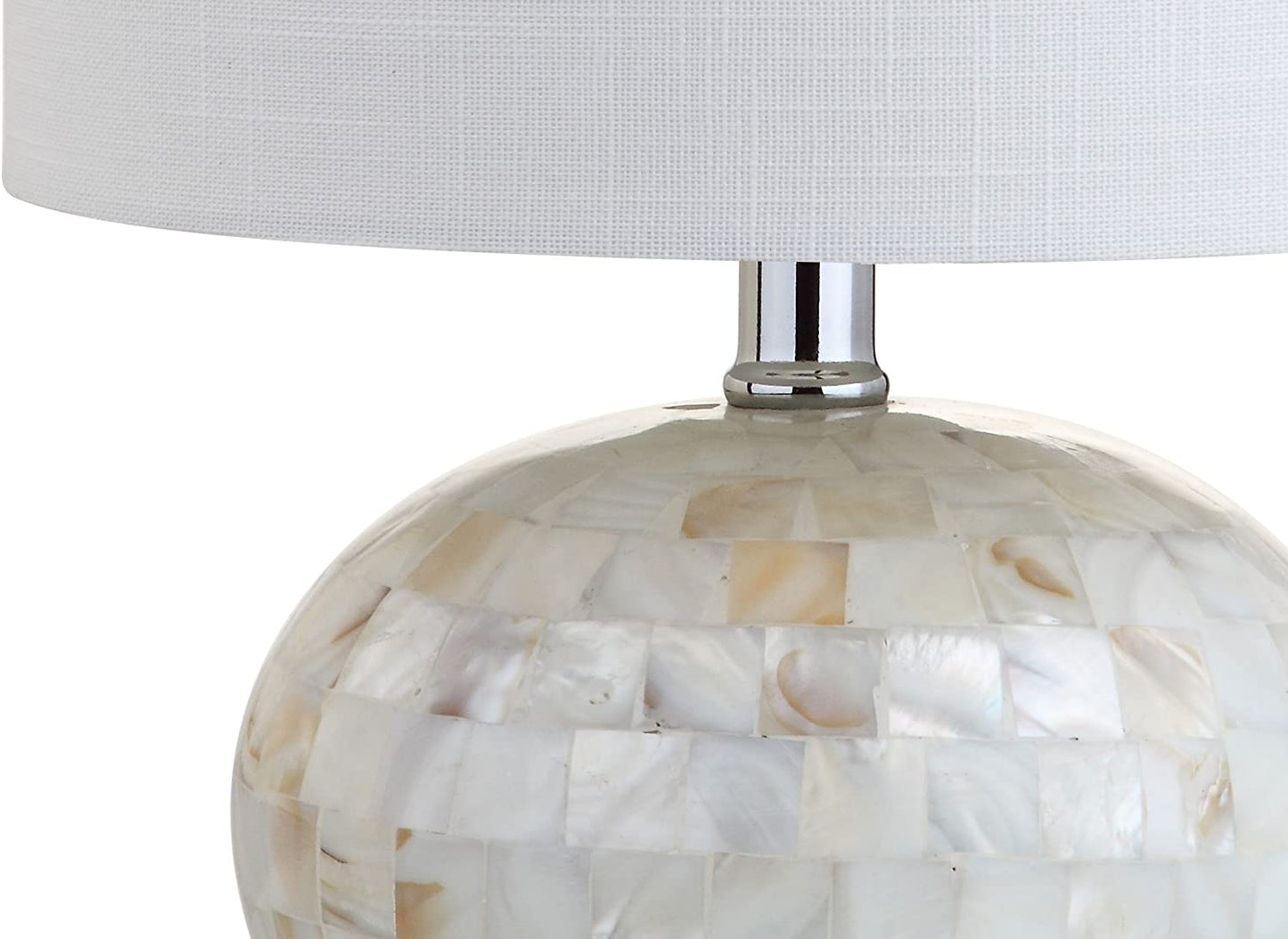 Wilson 16" Seashell LED Table Lamp White