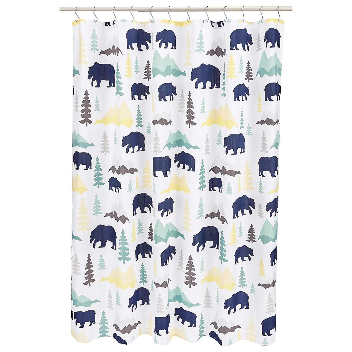 Kids Bathroom Shower Curtain - 72 Inch