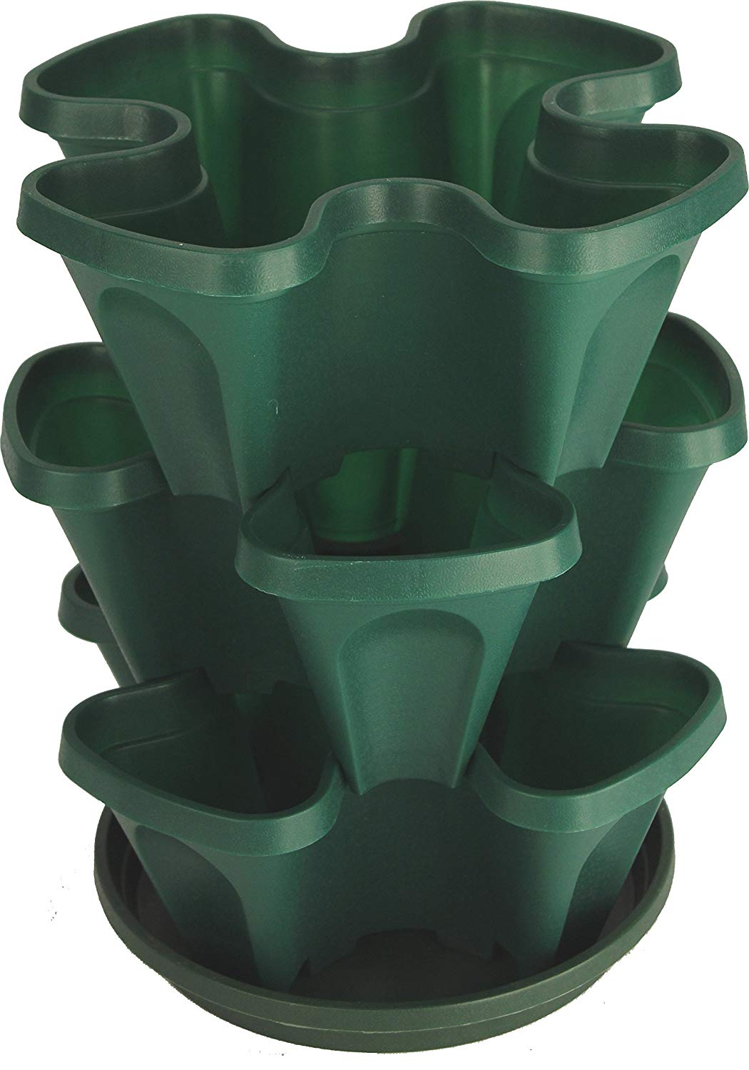 3 Tier Stackable Garden Indoor/Outdoor Planter Set - Self Watering