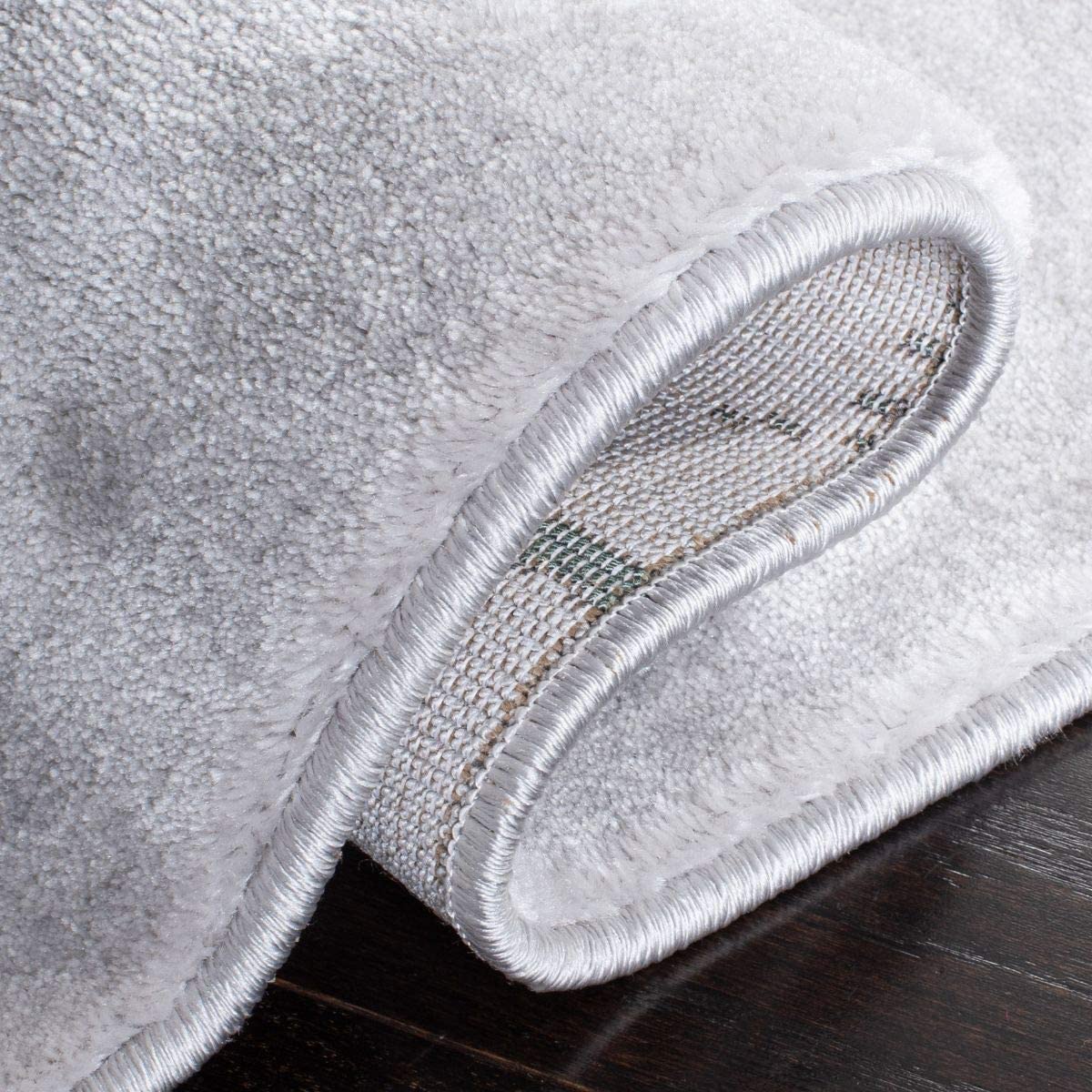 Modern Abstract Area Rug, Grey/Green