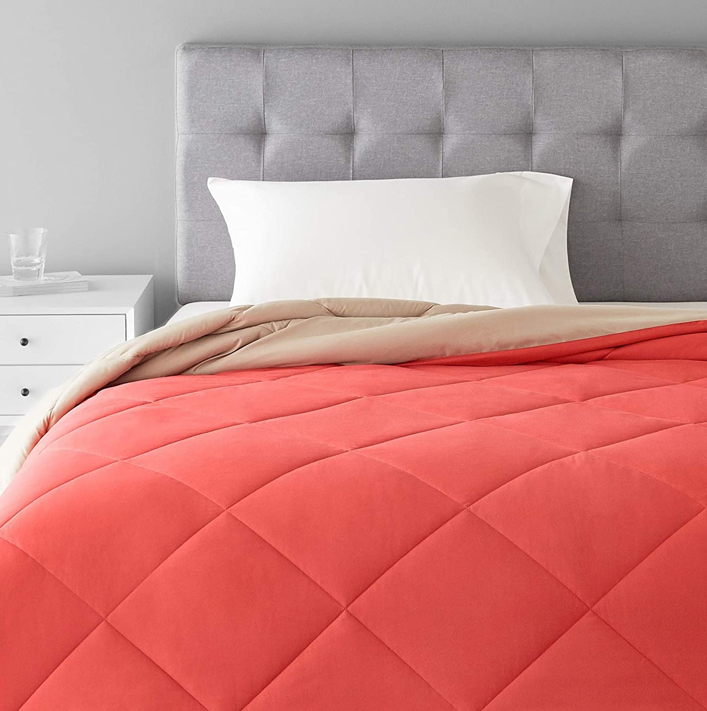 Reversible Microfiber Comforter Blanket