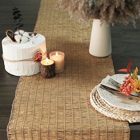 Set of 4, Macrame Table Decor