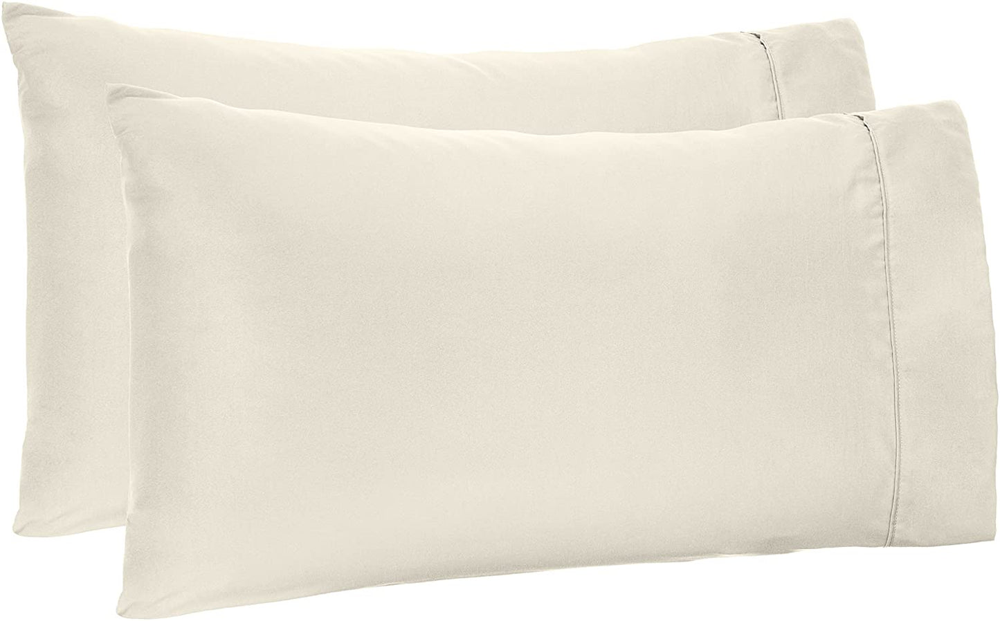 Lightweight Super Soft Easy Care Microfiber Pillowcases - 2-Pack