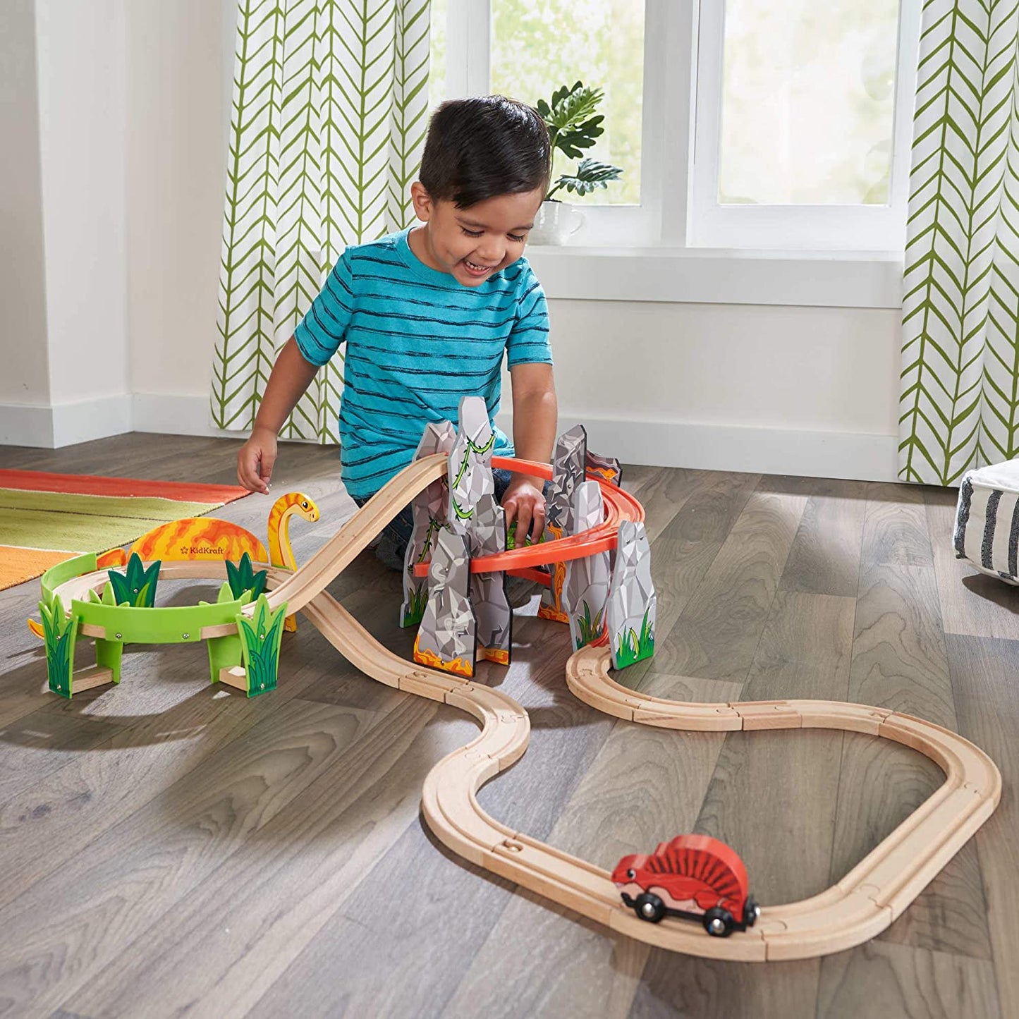 Adventure Tracks Dinosaur World Volcano Escape
