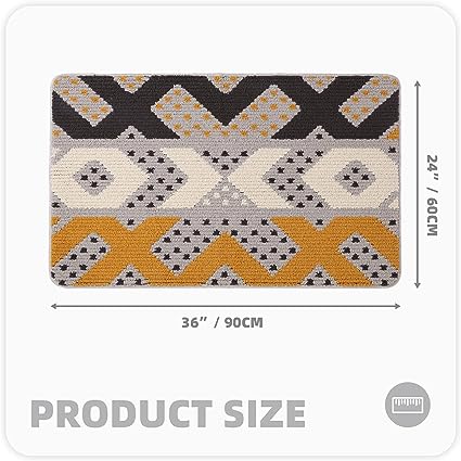 20"x32" Front Door Mat for Entryway Indoor, Non Slip Washable Entry Rugs for Inside House,