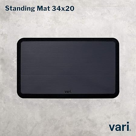 34x20 (VariDesk) - Anti-Fatigue  Cushioned Standing Desk Accessory for Home & Kitchen