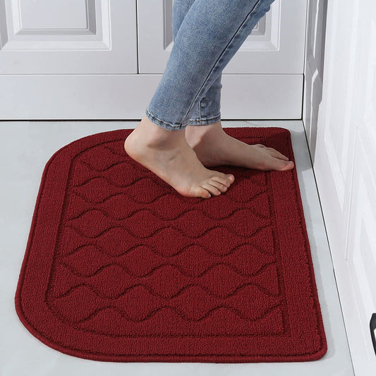 18×27 Inch Made of 100% Polypropylene Non Skid Washable Kitchen Rug