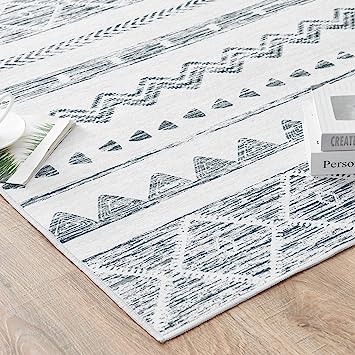 Boho Moroccan Floor Cover Bathroom Rug