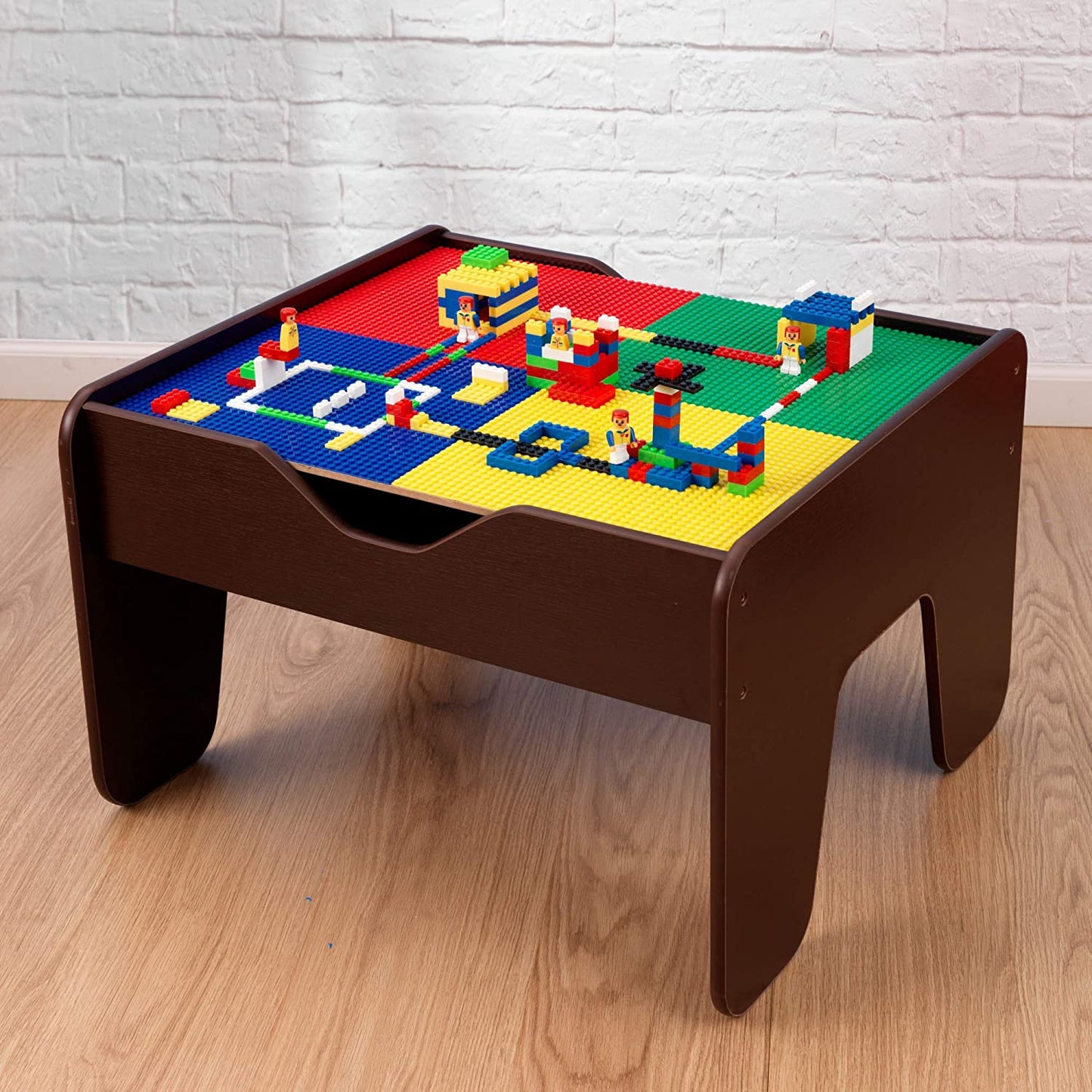 2-in-1 Activity Table Espresso
