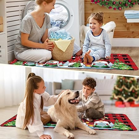 Green Monster Non Slip Christmas Kitchen Decoration, Set of 2