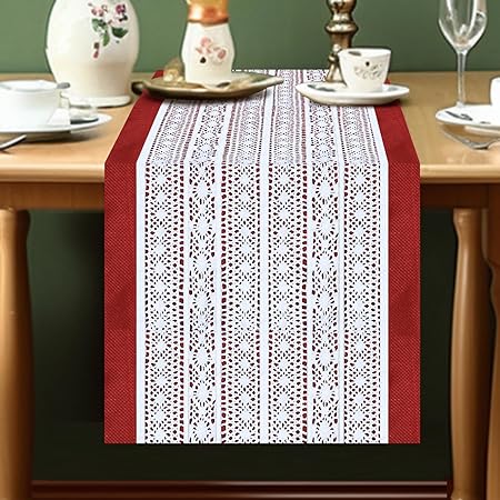 Set of 4, Macrame Table Decor