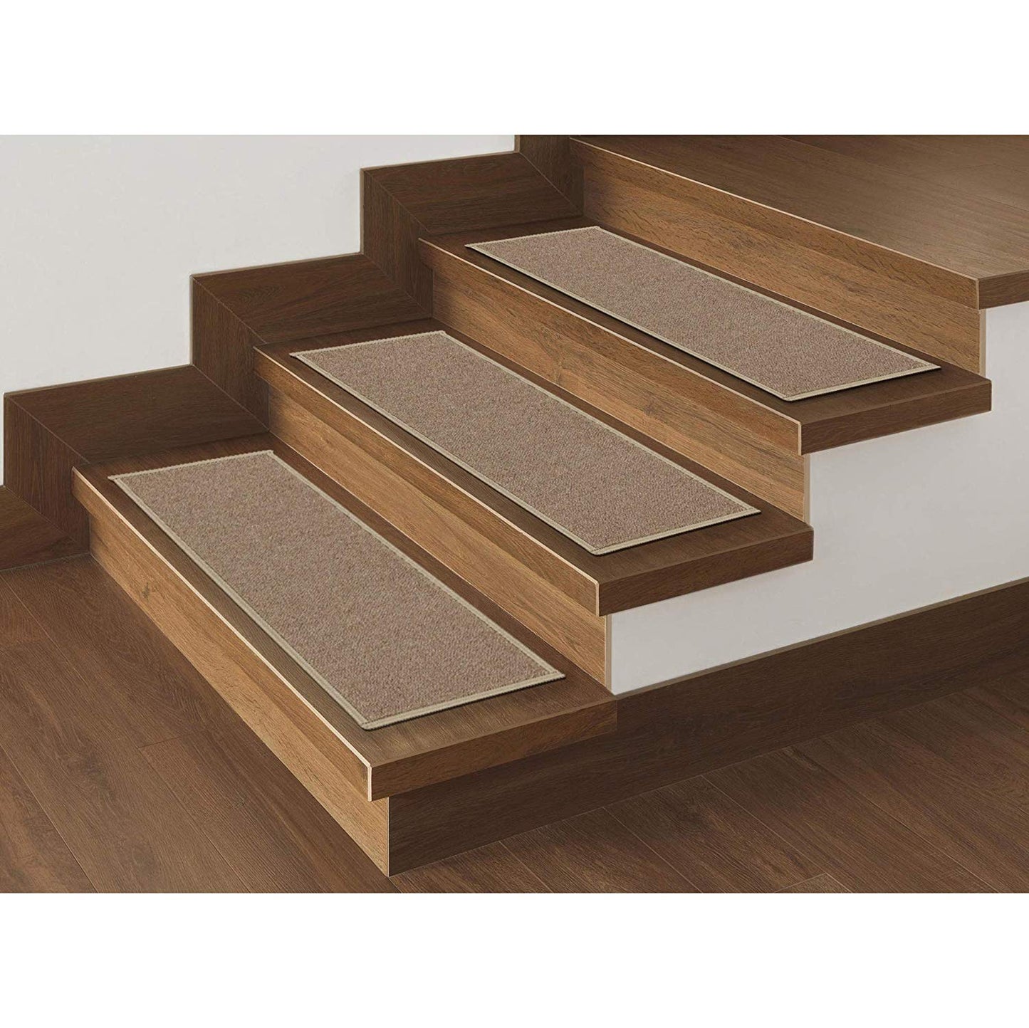 Stair Treads Dark Beige Carpet Area Rug Non-Slip