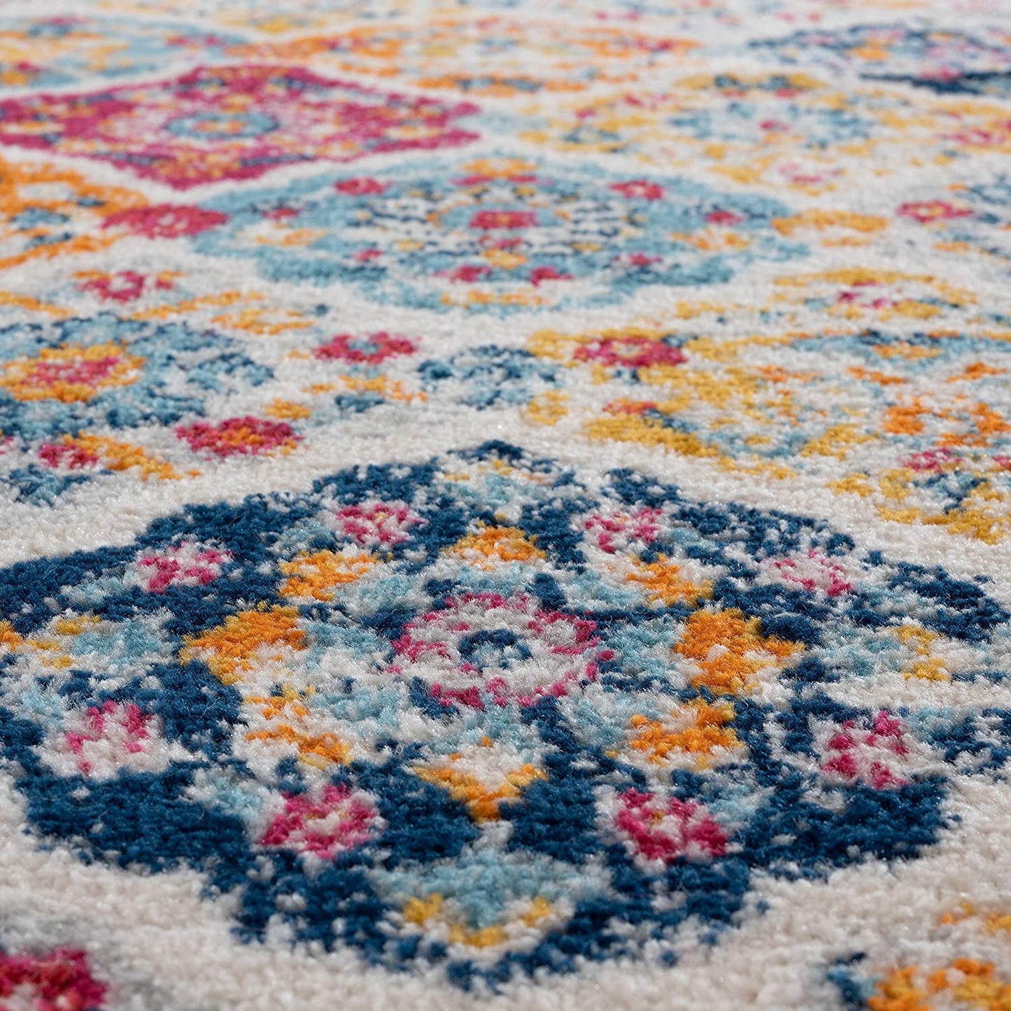 Rixos Collection Area Rug Cream/Orange