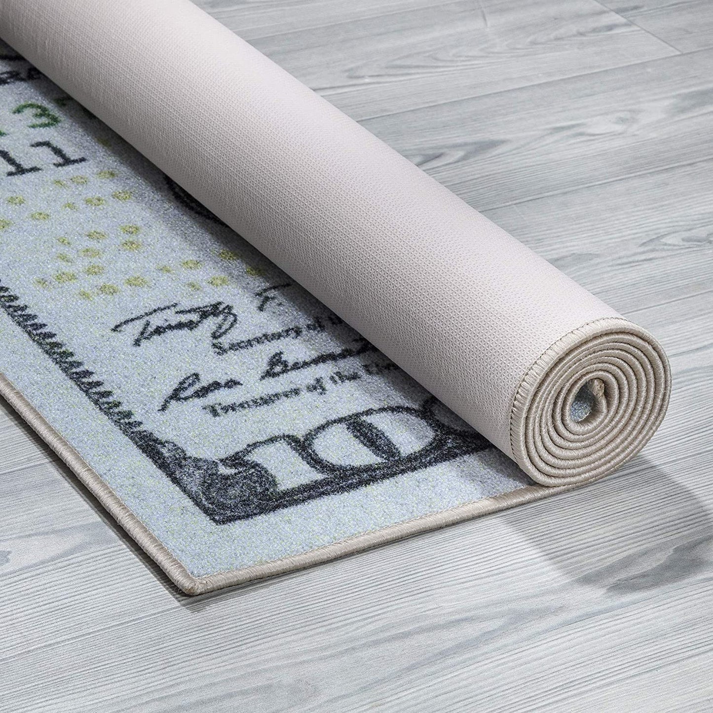 Siesta Collection Rug, $100 Bills Rug