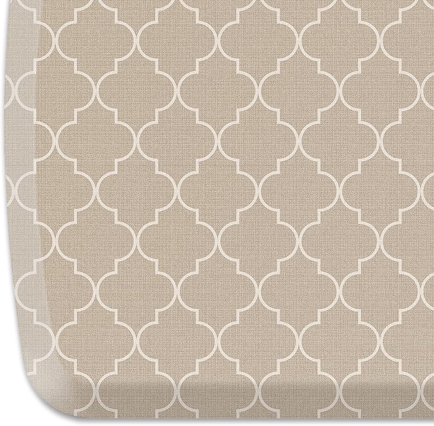 Linen Truffle Elite Premier Gel & Foam Anti-Fatigue Kitchen Floor Comfort Mat, 20" x 36"