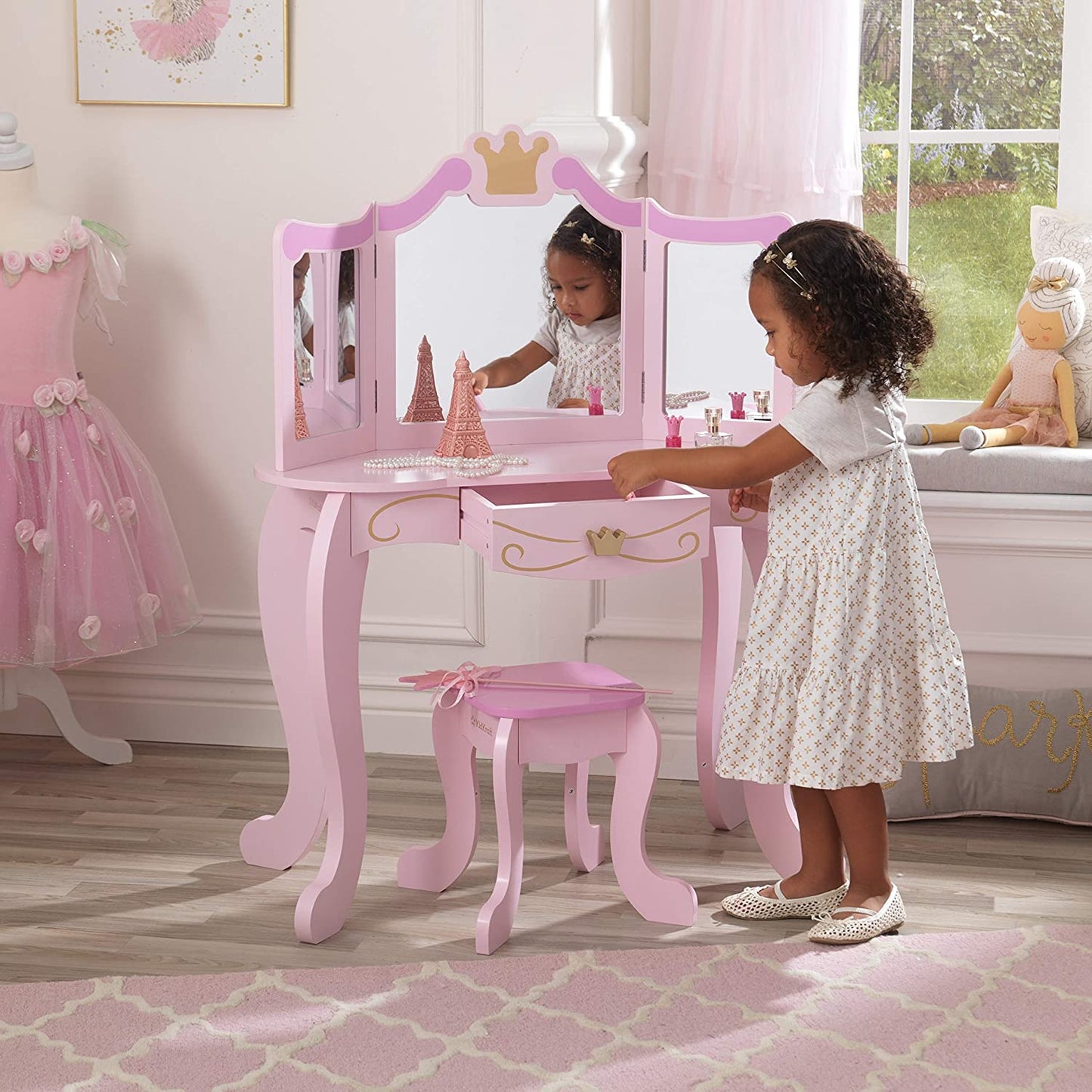 Princess Table & Stool Pink