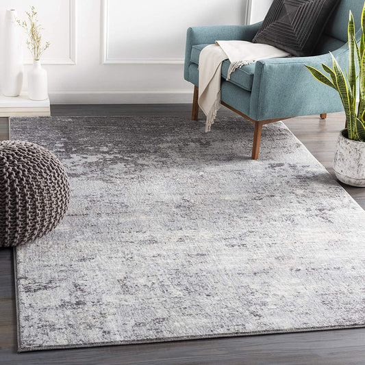 Choukri Soft Area Rug  Silver