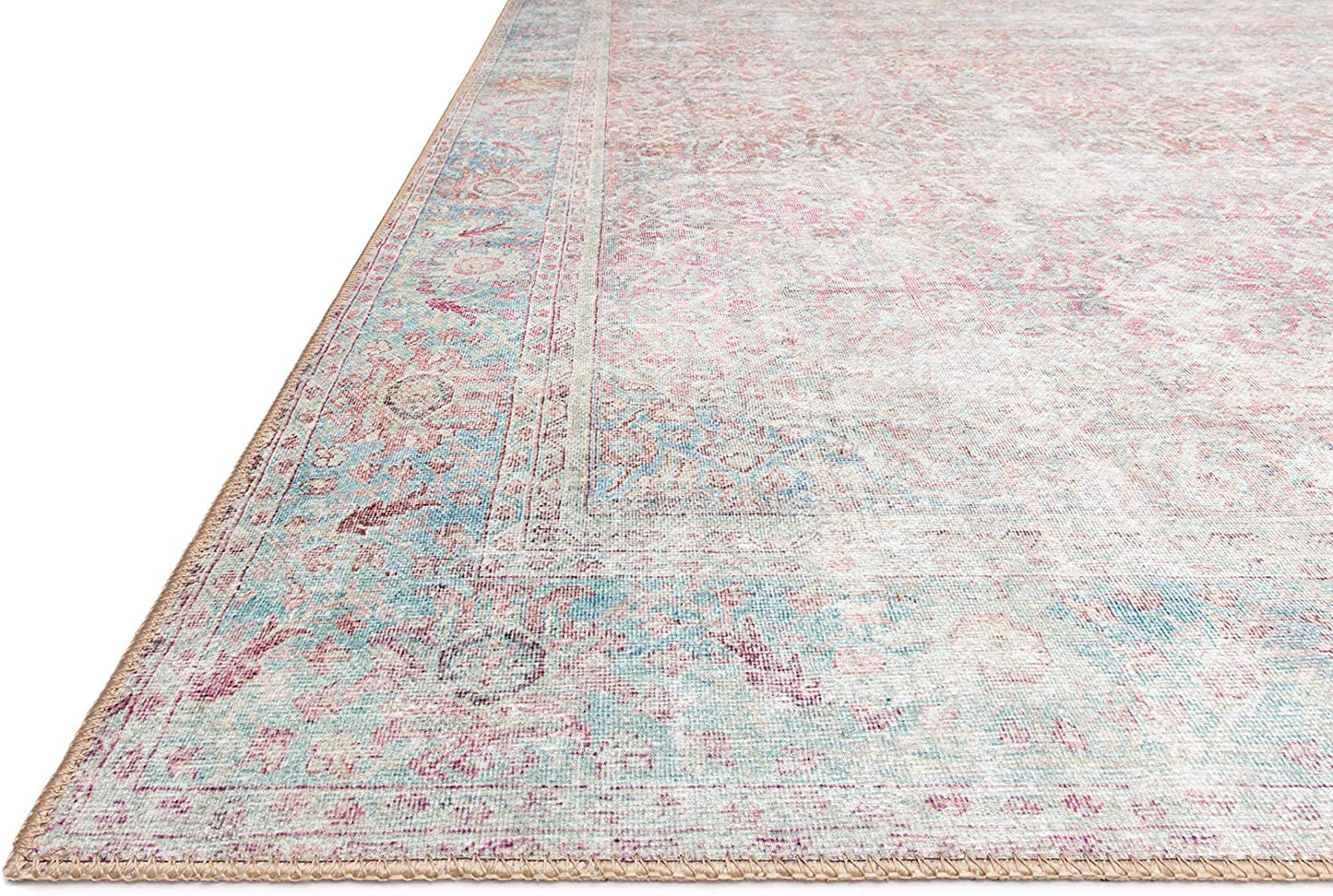 Wynter WYN-04 Red Traditional Soft Area Rug